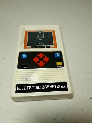 Mattel Electronic Basketball  Classic Handheld Video Game /Tested  And Working  • $10
