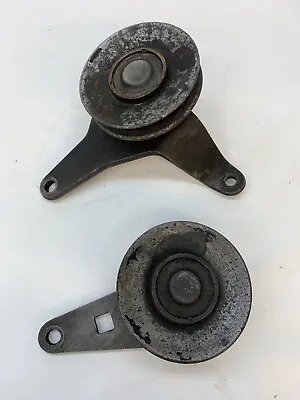 68 69 Ford Mustang Shelby Cougar 302 351 390 428 A/C IDLER PULLEYS BRACKET Pair • $255