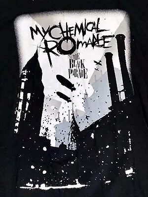 My Chemical Romance T Shirt Emo T Shirt Goth T Shirt Mens Medium Concert T Shirt • $12.66