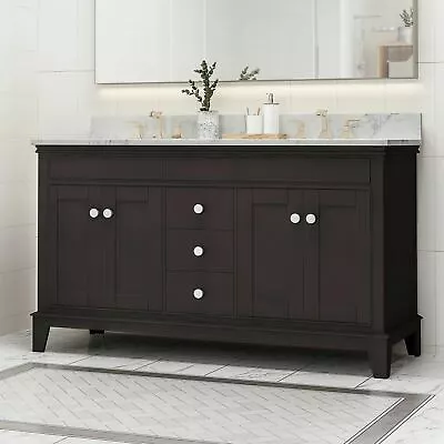 Feldspar Contemporary 60  Wood Bathroom Vanity (Counter Top Not Included) • $757.17