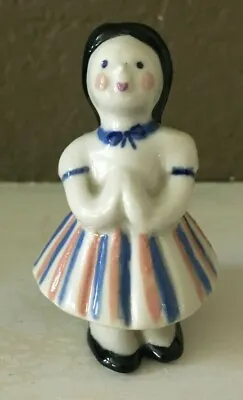 $13.50 • Buy Ceramic Arts Studio Madison Wi Figurine - Girl Praying