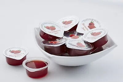 COUNTRY RANGE STRAWBERRY JAM PORTIONS 100 X 20g – FREE DHL DELIVERY • £17.75