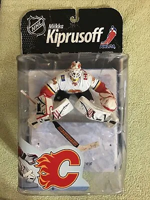 MIIKKA KIPRUSOFF 2009 McFarlane WHITE VARIANT Action Figure SERIES 22 Flames • $29.99