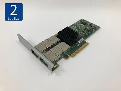 Lot Of 2 Mellanox ConnectX-2 VPI Dual QSFP Full-Height PCI-e Card MHQH29B-XTR • $14.98