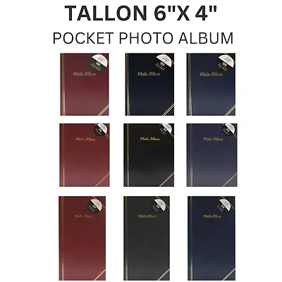 Tallon 4  X 6  Photo Album 100/200/300 Slip-in Pockets Collect The Best Moments • £5.99