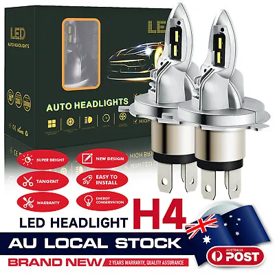 LED Headlight   Kit For Toyota Hilux KUN26 Ute 3.0 D-4D 4WD 2006-2015 • $48.99