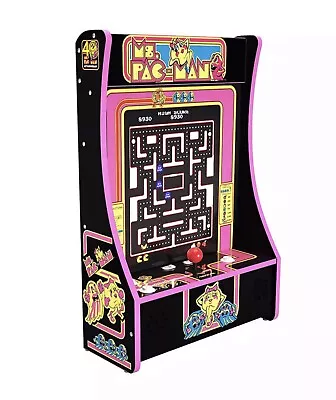 NEW Arcade1UP Ms Pacman 40th Anniversary 10 In 1  Partycade • $352.99