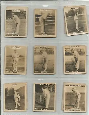 £2.99 • Buy GODFREY PHILLIPS   PINNACE  CRICKETERS    Small K Size Cards