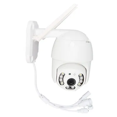 Wireless Webcam Dual Light 3MP IP66 360°Wall Mounted Remote Outdoor Monitor US • £23.70