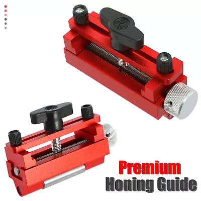 Honing Guide Jig Adjustable Honing Sharpening Tool Fixed Angle Wear New • $31.29