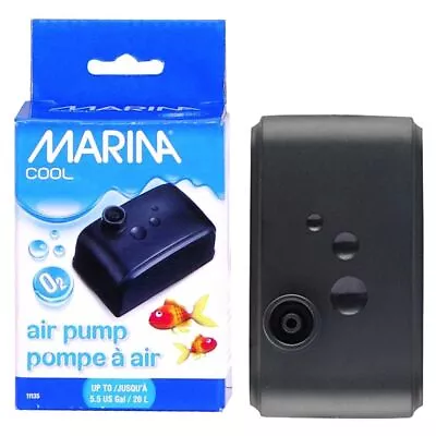 Aquarium Air Pump Marina Cool Fish Tanks Up To 20L • £7.99