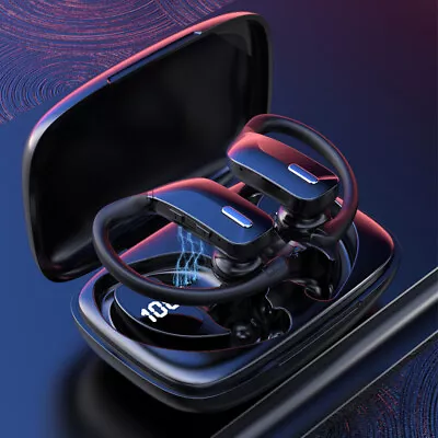 $31.45 • Buy Sweatproof Wireless Bluetooth Earphones Headphones Sport Gym Earbuds With Mic AU