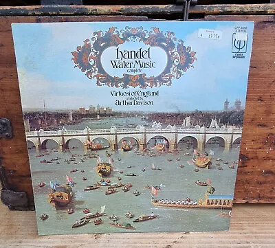 Handel Water Music Complete LP Album EMI CFP 40092 Stereo 1974 • £4.99