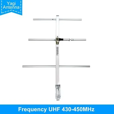 Yagi Antenna UHF430-450MHz High Gain 7DBd Fit For MD-390 BF-888S Two Way Radio • $32.81