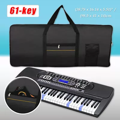 Keyboard Bag 61-key Electronic Piano Cover Case For Yamaha/Korg/Casio Waterproof • $27.99