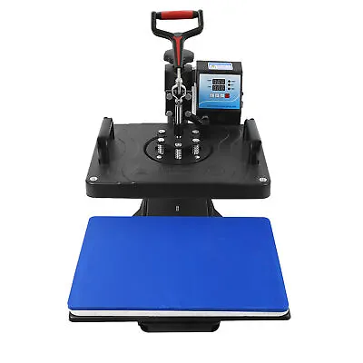 12x15 Inch 5 In 1 T-Shirt Heat Press Machine Transfer Sublimation Mug Hat Plate • $179.23