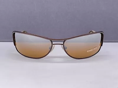 Romeo Gigli Sunglasses Men Woman Braun Mirrored Rg 57803 Wrap Around • $72.84