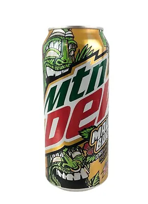 Mountain Dew Maui Burst 16 Oz Empty Tall Can Tiki Pineapple • $9.99