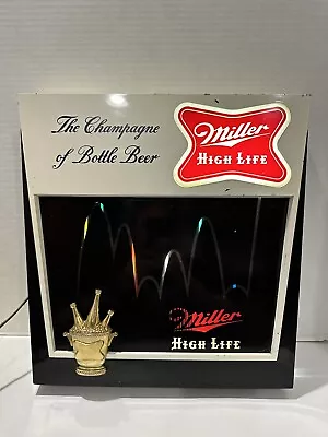 RARE Vintage 1960 Miller High Life Bouncing Ball Beer Motion Light Sign Man Cave • $349.99