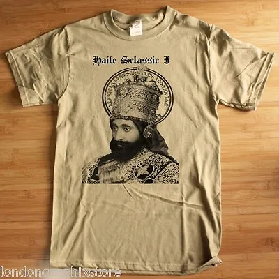 Reggae T-Shirt Rastafari Jamaica Haile Selassie I Jamaican Rastafarian Roots • $19.99