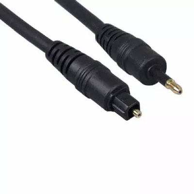 6' 5.0mm Toslink Male To 3.5mm Mini Toslink Audio Cable S/PDIF PC Mac TV Laptop • $7.78