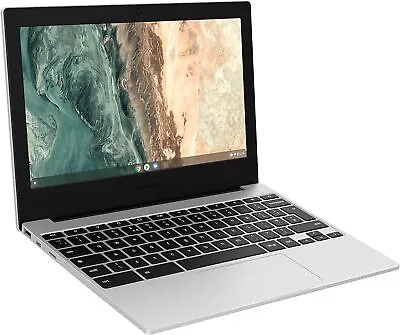Samsung Galaxy Chromebook Go 14  32GB Silver Laptop - Very Good Condition • £74.99
