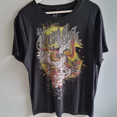 £7.50 • Buy Mens Miami Ink T Shirt Size L Oldskool. Retro Skate Black 