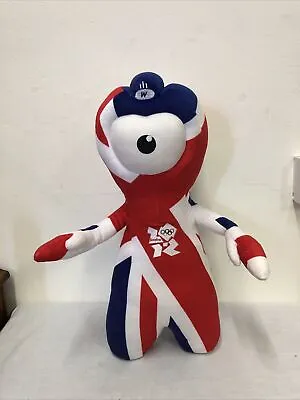 London Olympic Games 2012 Mandeville Union Jack Flag Soft Toy Plush New 17 Inch • £2