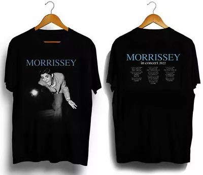 2 Sided MORRISSEY 2022 Tour’ T-Shirt Black Gift For Fan TE5664 • $25.99