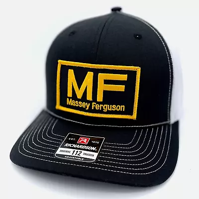 Massey Ferguson Vintage Patch Hat - Richardson 112 Trucker Cap • $42.95