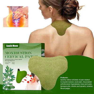£2.57 • Buy 12/60 PCS Wormwood Extract Patches Neck Knee Pain Relief Plaster Pads