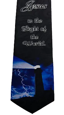 $17.99 • Buy Steven Harris Christian Jesus Necktie Religious Neck Tie Design 35