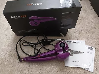 BN Babyliss Pro Perfect Curl Stylist Tool In Purple For All Hair Lengths • £5