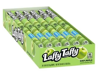 Laffy Taffy Rope Sour Apple 22g X24 BBD Mar 2024 • £10.99