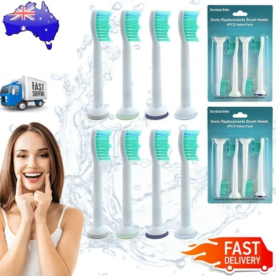 $13.06 • Buy 4PACK Replacement Brush Heads Fit For Sonic Philips Soni Care Pro Results HX6014
