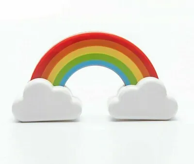 Rainbow Paper Clip Holder - Magnet Office Desk Organiser Funny Gift By Mustard • £10.40