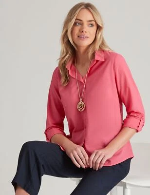 $25.39 • Buy NONI B COTTON VOILE PRINT SHIRT Womens Clothing  Tops Blouse