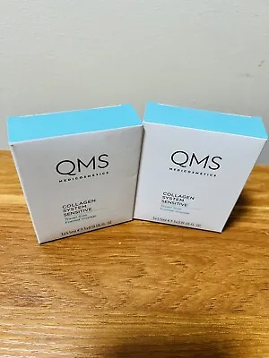 QMS Medicosmetics Collagen System Sensitive Travel Size 6 X 5.5ml Serum/ Cream. • £27.50