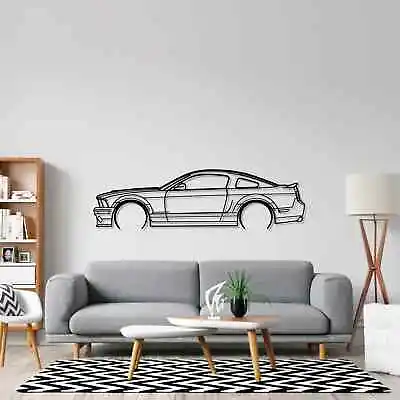 Mustang GT500 2008 Detailed Acrylic Silhouette Wall Art ( Made In USA ) • $228.79