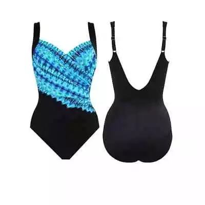 Miraclesuit Cabana Chic Sanibel Swimsuit NWT Size 14 • $100