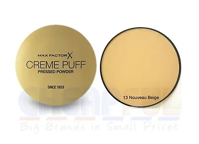 Max Factor Creme Puff Pressed Face Powder Compact 21g - Multi Shades • £6.49