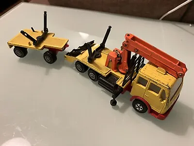 Matchbox Superkings Mercedes Log Truck K43 Very Good Condition • £6.50