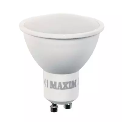 £4.79 • Buy Maxim LED GU10 Bulb 5w Lamp Warm White Light White 50w 345 Lumen Spotlight Bulb