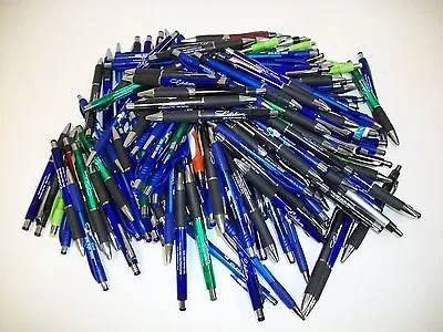 Lot Of 175 Pieces - Wholesale Misprint Plastic Retractable Pens • $23.96