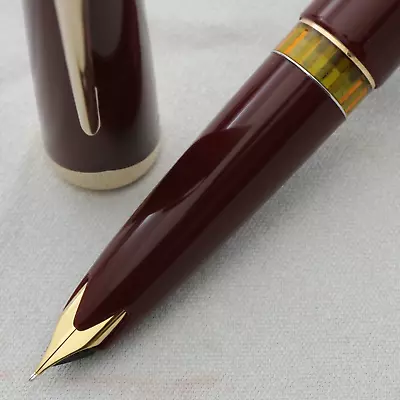 Montblanc VTG 1960s No 14 18C 750 EF Nib Fountain Pen Used In Japan Exc++ [002] • $285