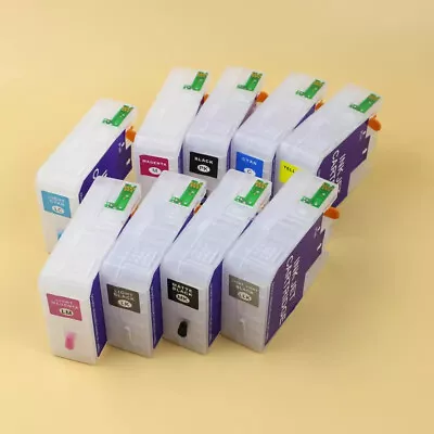 80ml Refillable Ink Cartridges For Epson 3800 3800C 3880 3890 With Chip 9pcs/set • $133.99