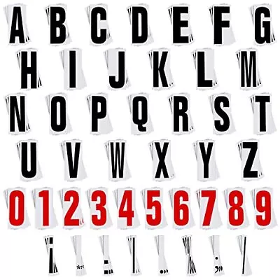 400 Pcs 8 Inch Marquee Sign Letters Flexible Plastic Letters On 8 7/8 In  • $115.61