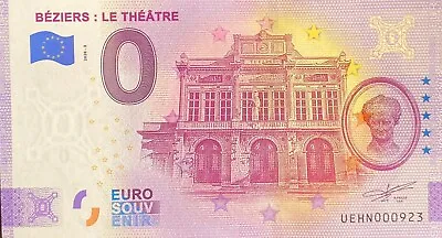 £4.05 • Buy Ticket 0 Euro Beziers Le Theatre Anniversary France 2020 Number Various