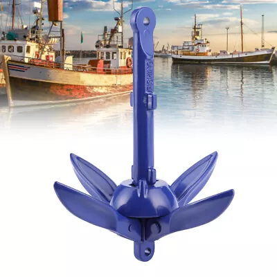 Foldable Anchor Aluminum Alloy Grapnels Docking Hardware For Marine Yacht Kayak✧ • $35.70