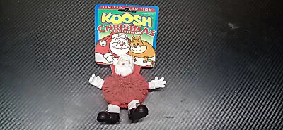 Vintage Christmas Toy Santa Claus 1990s Koosh Ball Rubber Sensory 8191 • $9